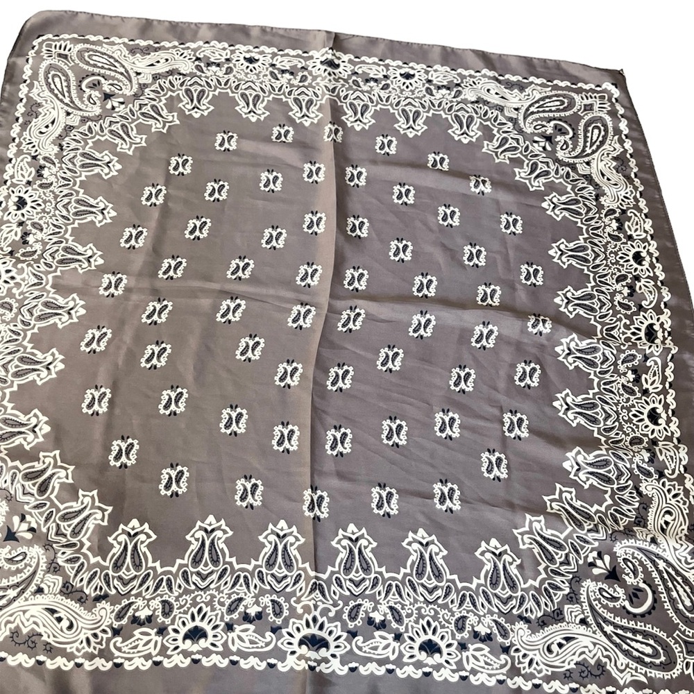 Square Purple Handkerchief